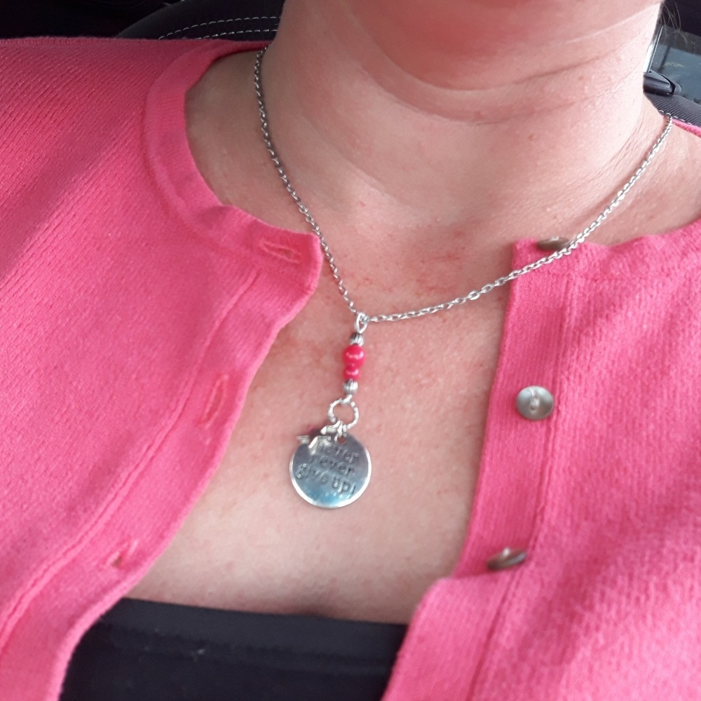 Clearance Sale! Never Give Up necklace collection